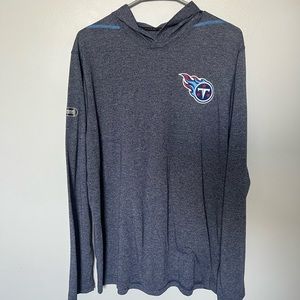 NFL Tennessee Titans lightweight pullover hoodie combing edition